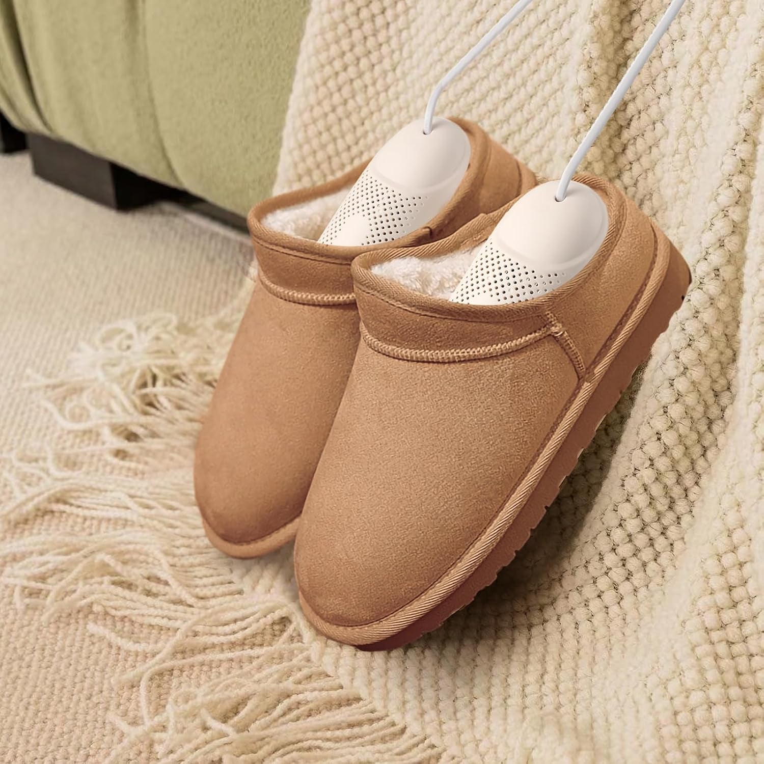 Shoe Dryer, Boot Dryer for Work Boots, Electric Portable Shoe Dryer Warmer for Sneaker Socks Gloves Drying,Us Plug (Style A)