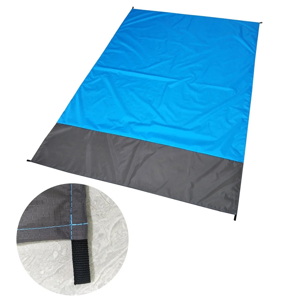 Sand Free Beach Blanket, Outdoor Waterproof Picnic Blanket, 79 X 83 In.