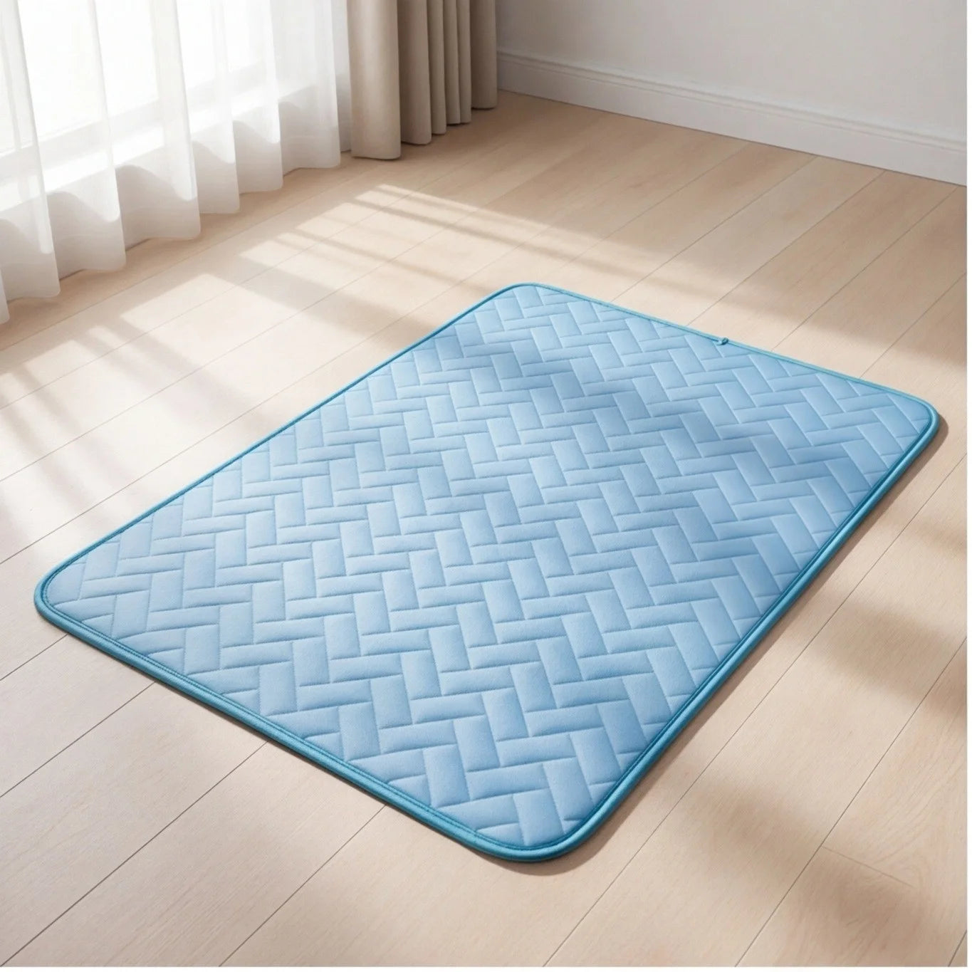 Dog Cooling Mat, Self-Cooling Pet Pad for Dogs and Cats, No Freezing Required, Portable Cooling Mat for Indoor, Outdoor and Car Use